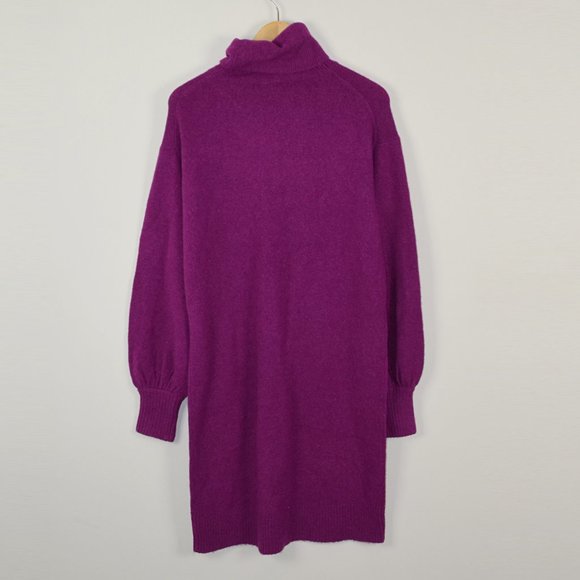 J Crew Turtleneck Sweater-Dress in Supersoft Yarn Size M NEW - Picture 3 of 8